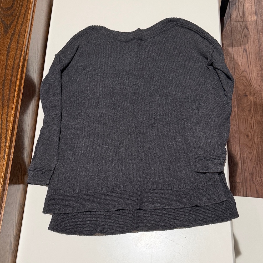 Old Navy Off-the-Shoulder Dark Gray Sweater